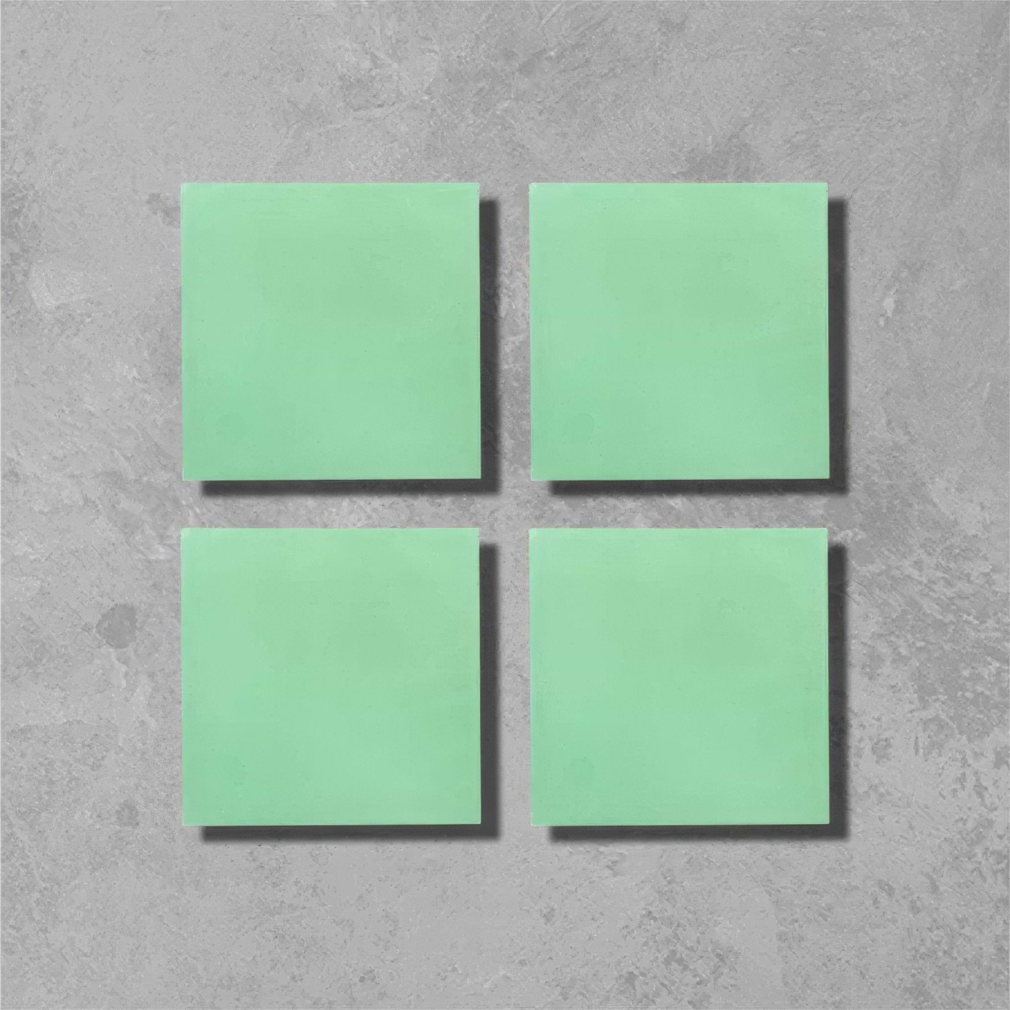 Pistachio Square Tile - Hyperion Tiles