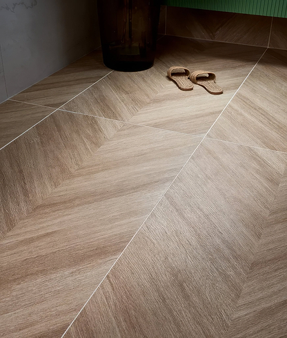 Portare Davos Chevron Porcelain Matt - Hyperion Tiles