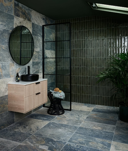 Portare Lombok Porcelain Moss - Hyperion Tiles