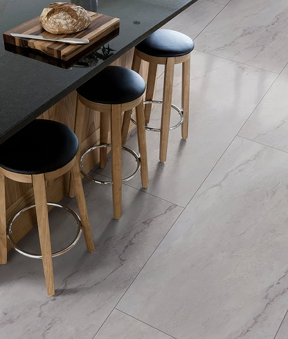 Portare Mystery White Porcelain Matt 59.5 x 120cm - Hyperion Tiles