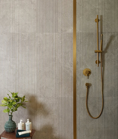 Portare Riverside Wall Ceramic Linear Gris - Hyperion Tiles
