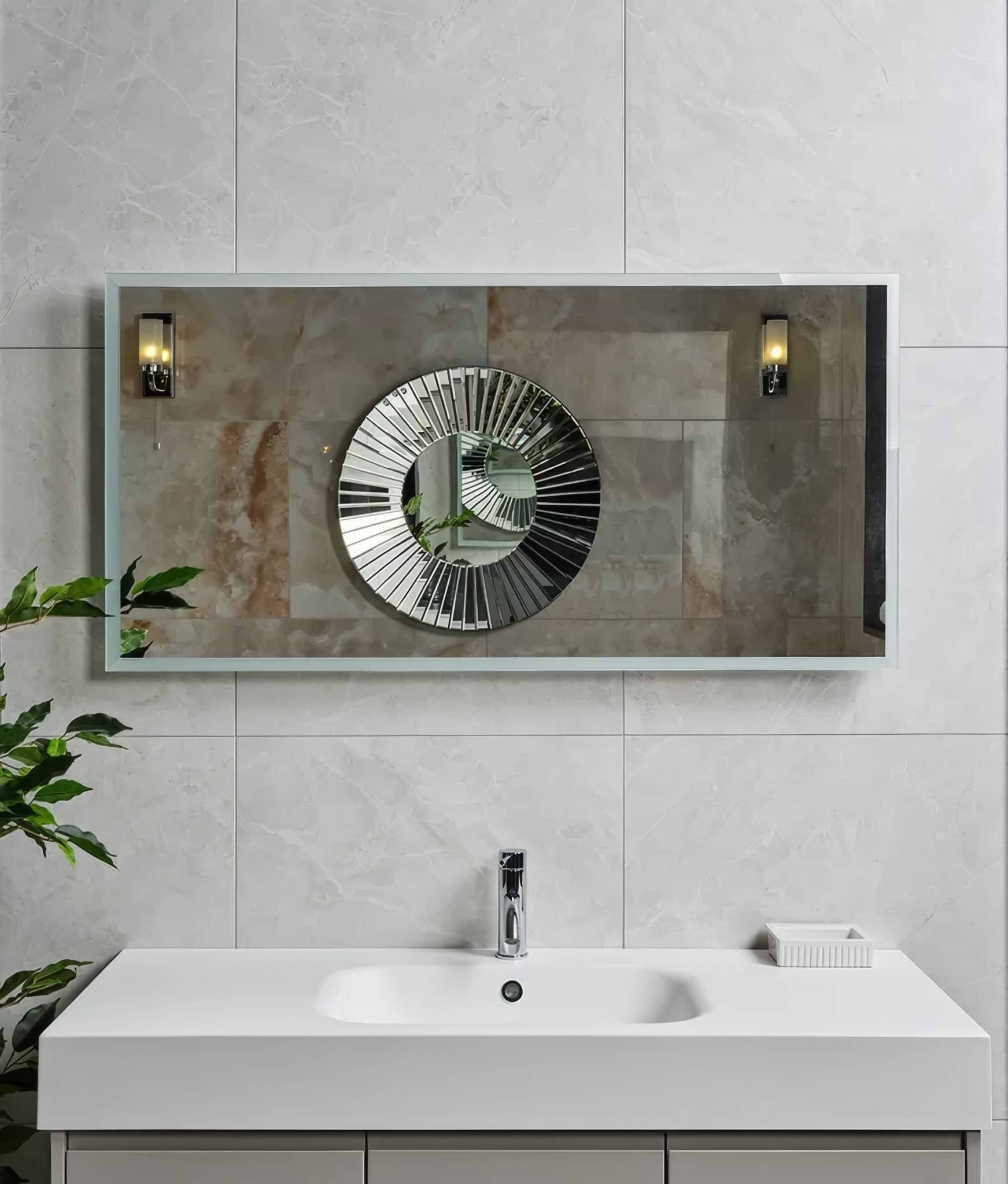 Portare Tribeca Porcelain Blanco 60 x 120cm - Hyperion Tiles