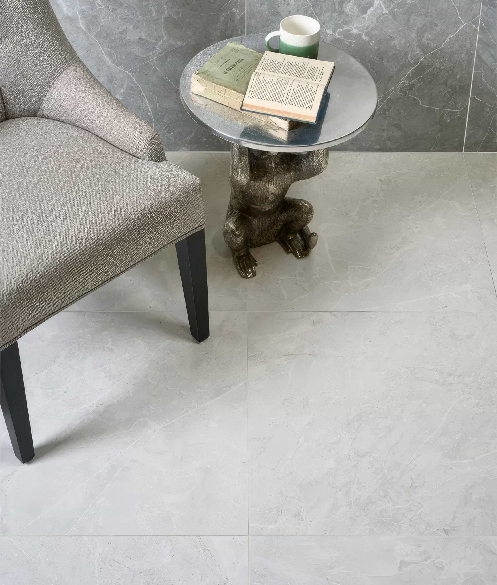 Portare Tribeca Porcelain Blanco 60 x 120cm - Hyperion Tiles