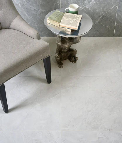 Portare Tribeca Porcelain Blanco 60 x 60cm - Hyperion Tiles