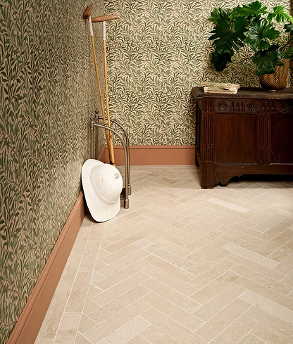 Portland Limestone Honed Parquet - Hyperion Tiles