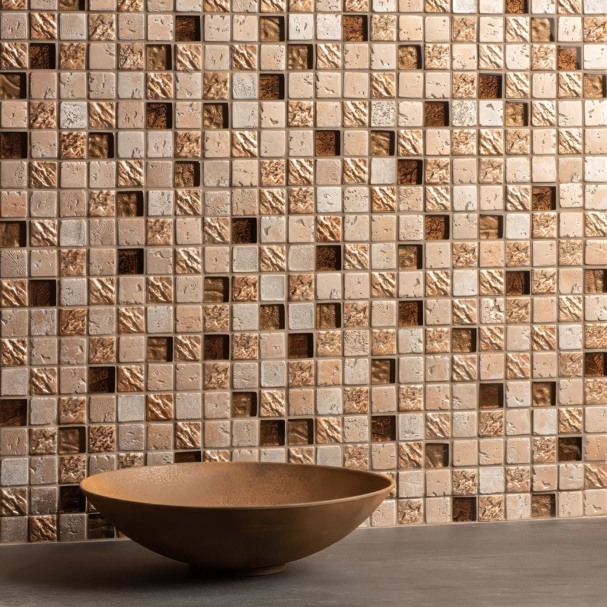 Postojna Glass and Stone Mosaic - Hyperion Tiles