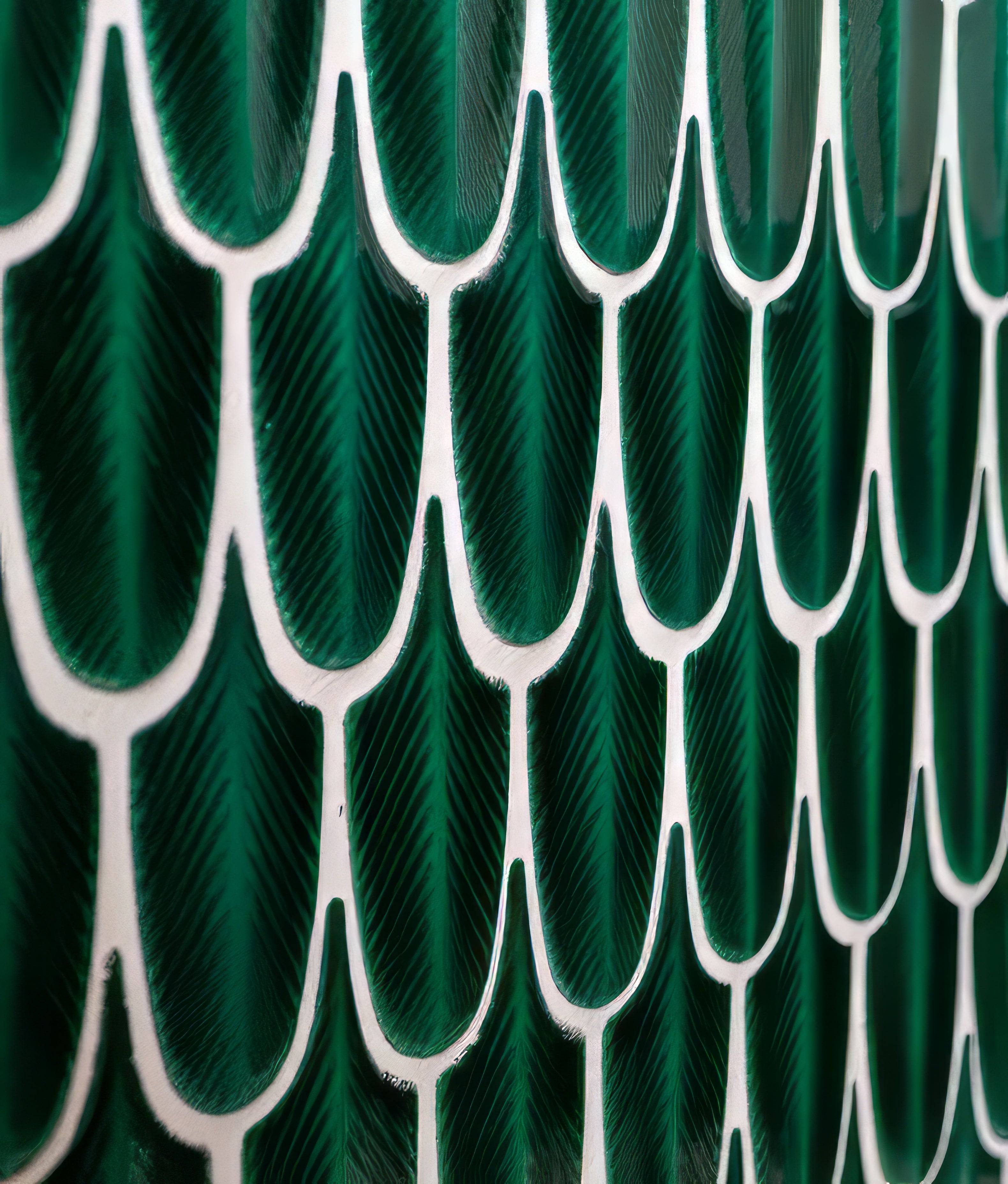 Preen Porcelain Mosaic Emerald - Hyperion Tiles