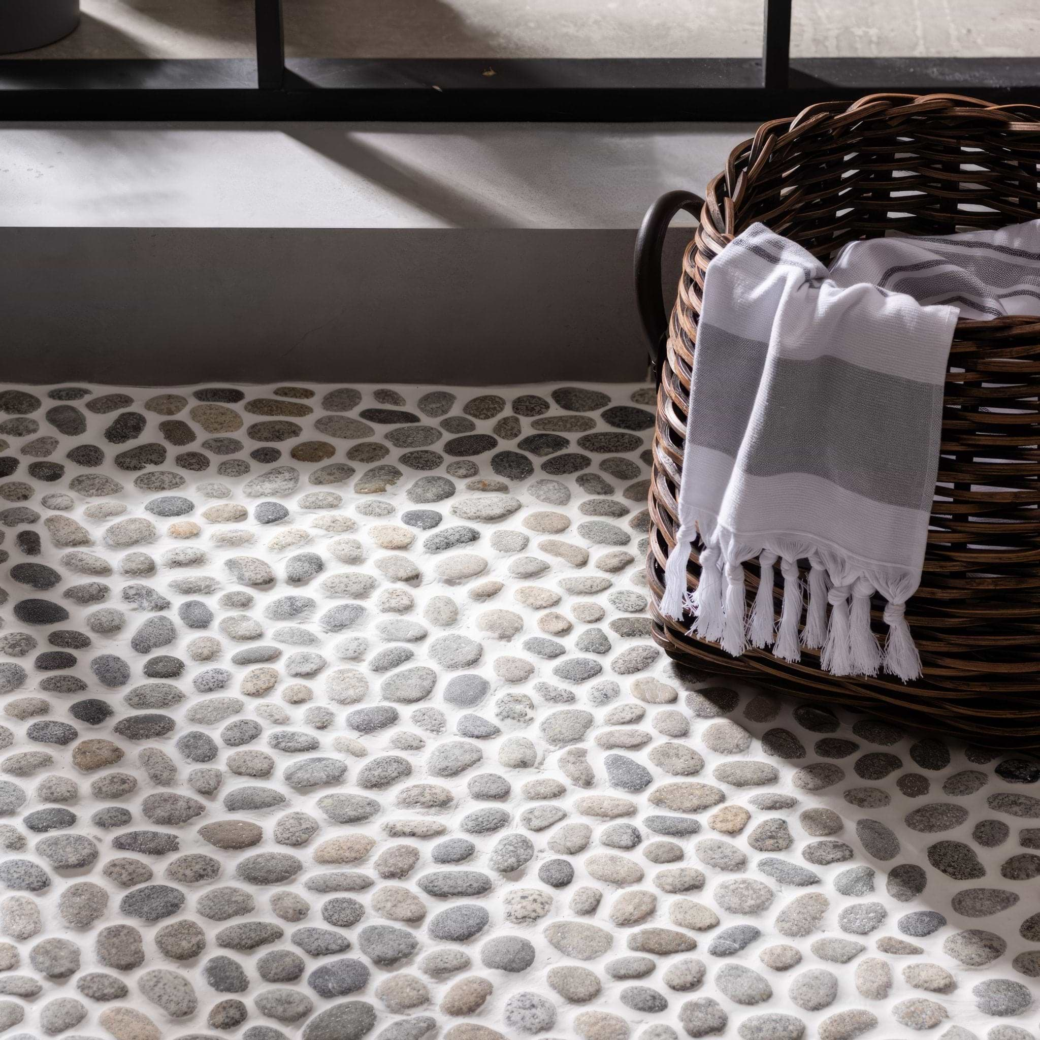 Quail Maui Pebble Mosaics - Hyperion Tiles