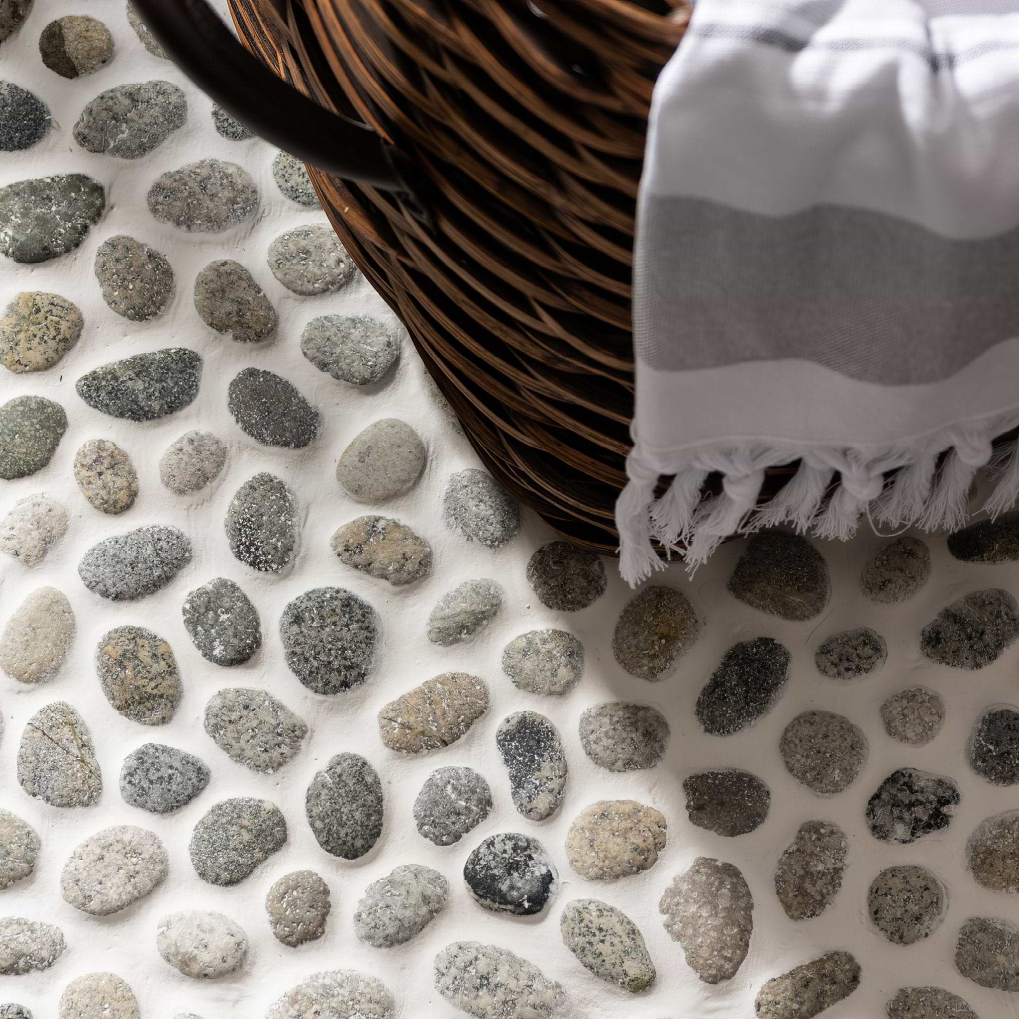 Quail Maui Pebble Mosaics - Hyperion Tiles