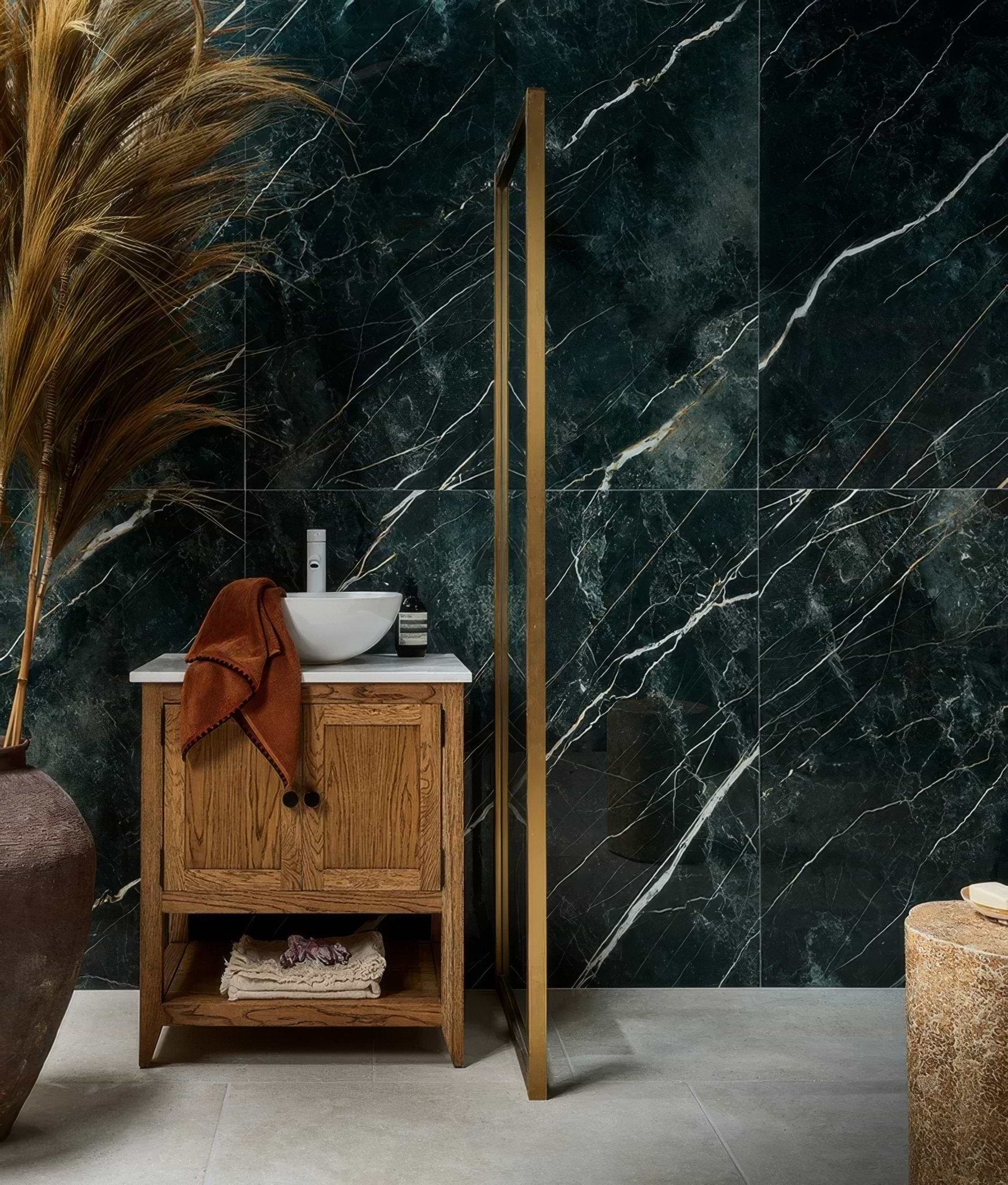 Rainforest Porcelain Malachite - Hyperion Tiles