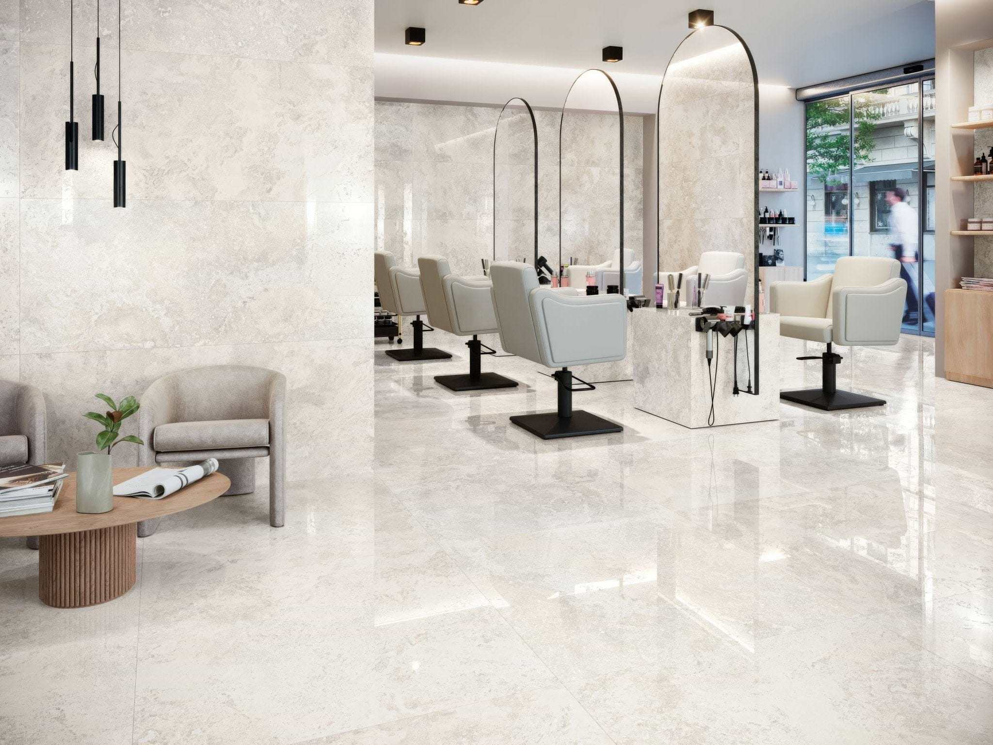 Rapolano 1868 White Polished - Hyperion Tiles