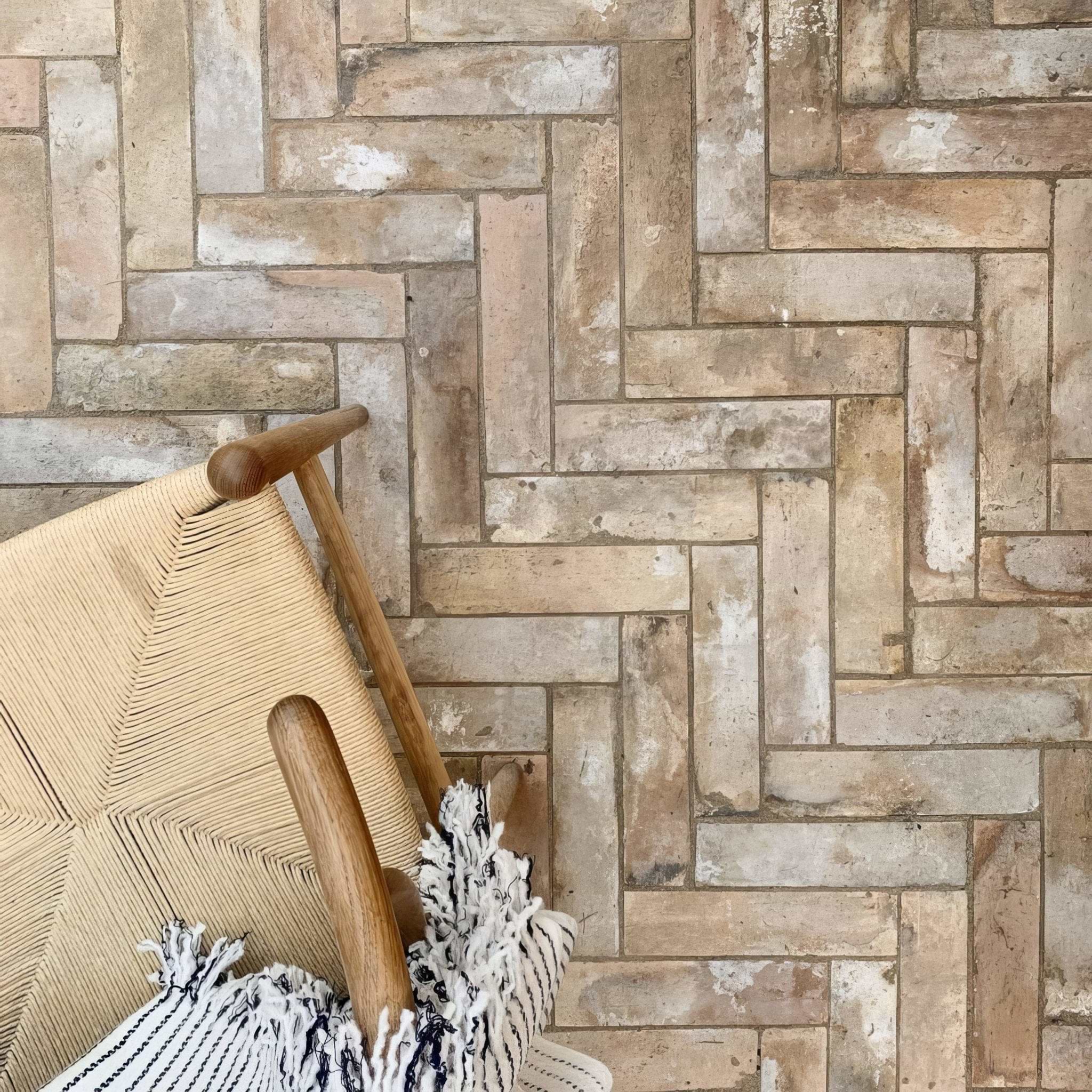 Reclaimed Rectangle Terracotta 7 x 30cm Tile - Hyperion Tiles