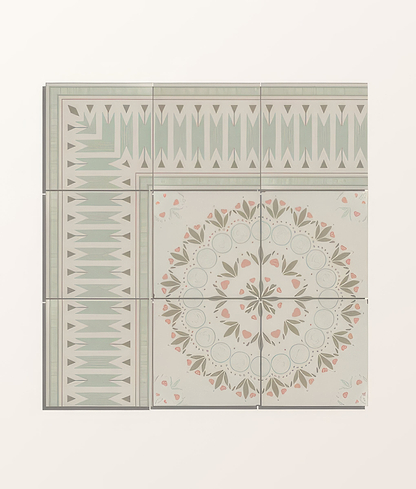 Adventuras Palma Olive Porcelain By Hyperion Tiles