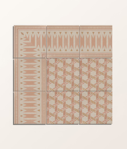 Adventuras Malla Terracotta Porcelain By Hyperion Tiles