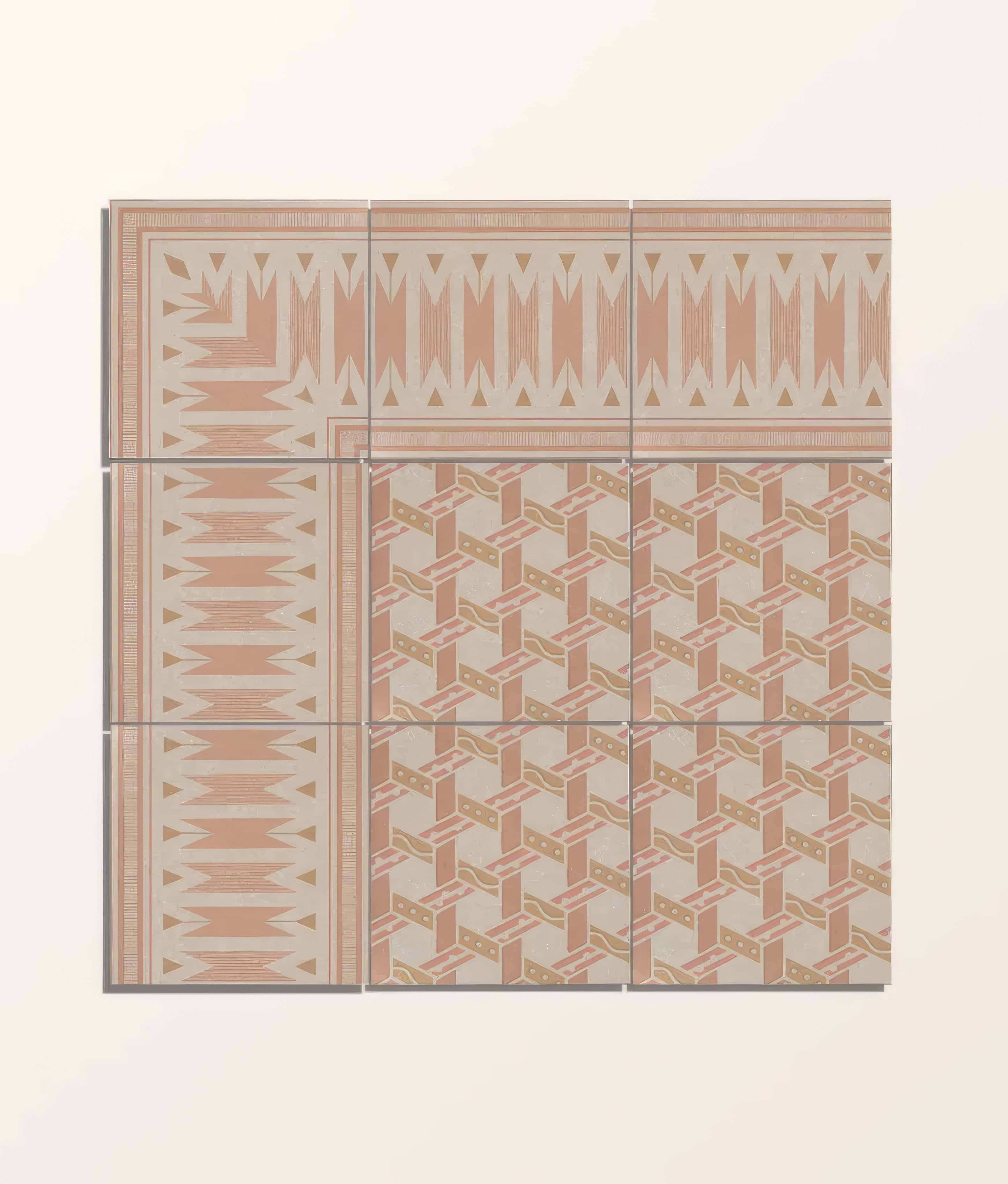 Adventuras Ziggy Corner Terracotta Porcelain | Hyperion Tiles
