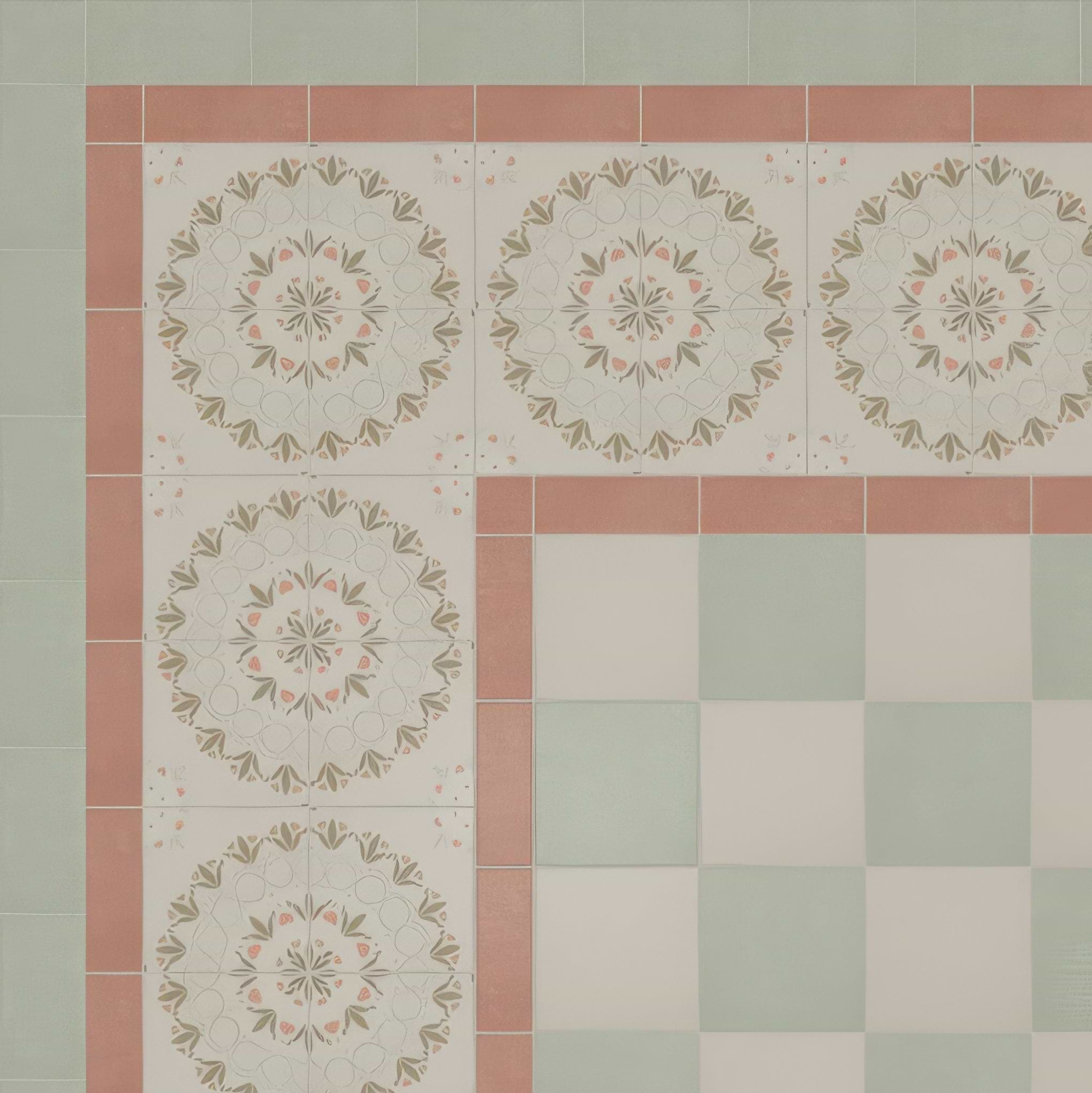 Adventuras Rose Field Porcelain By Hyperion Tiles