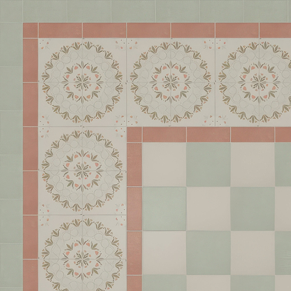 Adventuras Rose Field Porcelain By Hyperion Tiles