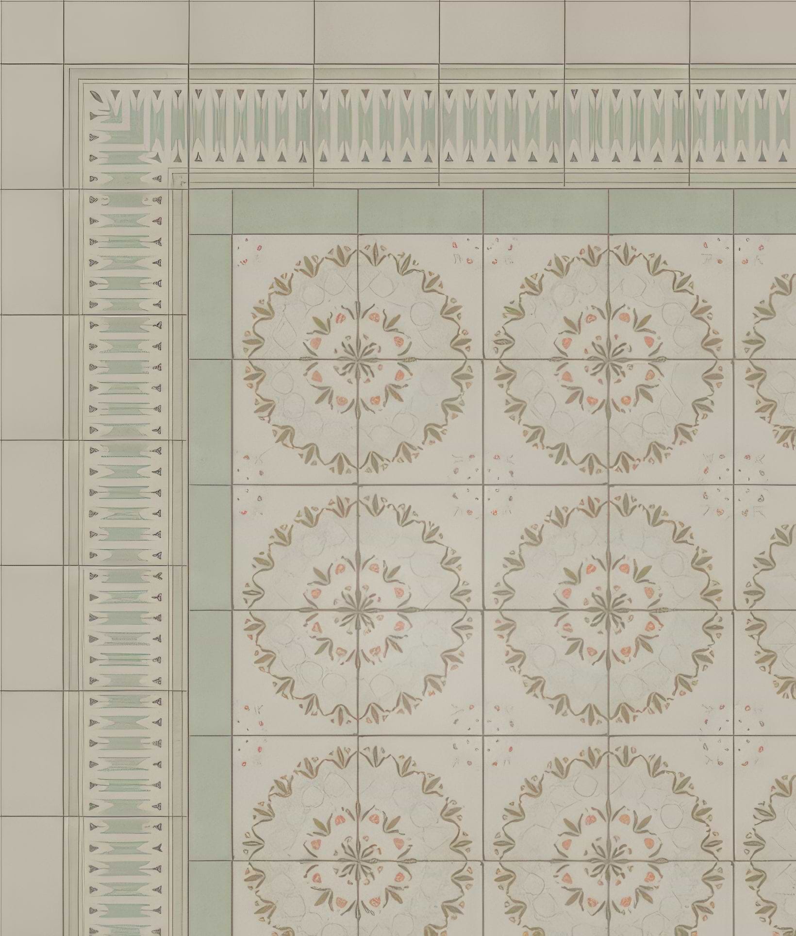 Adventuras Palma Olive Porcelain By Hyperion Tiles