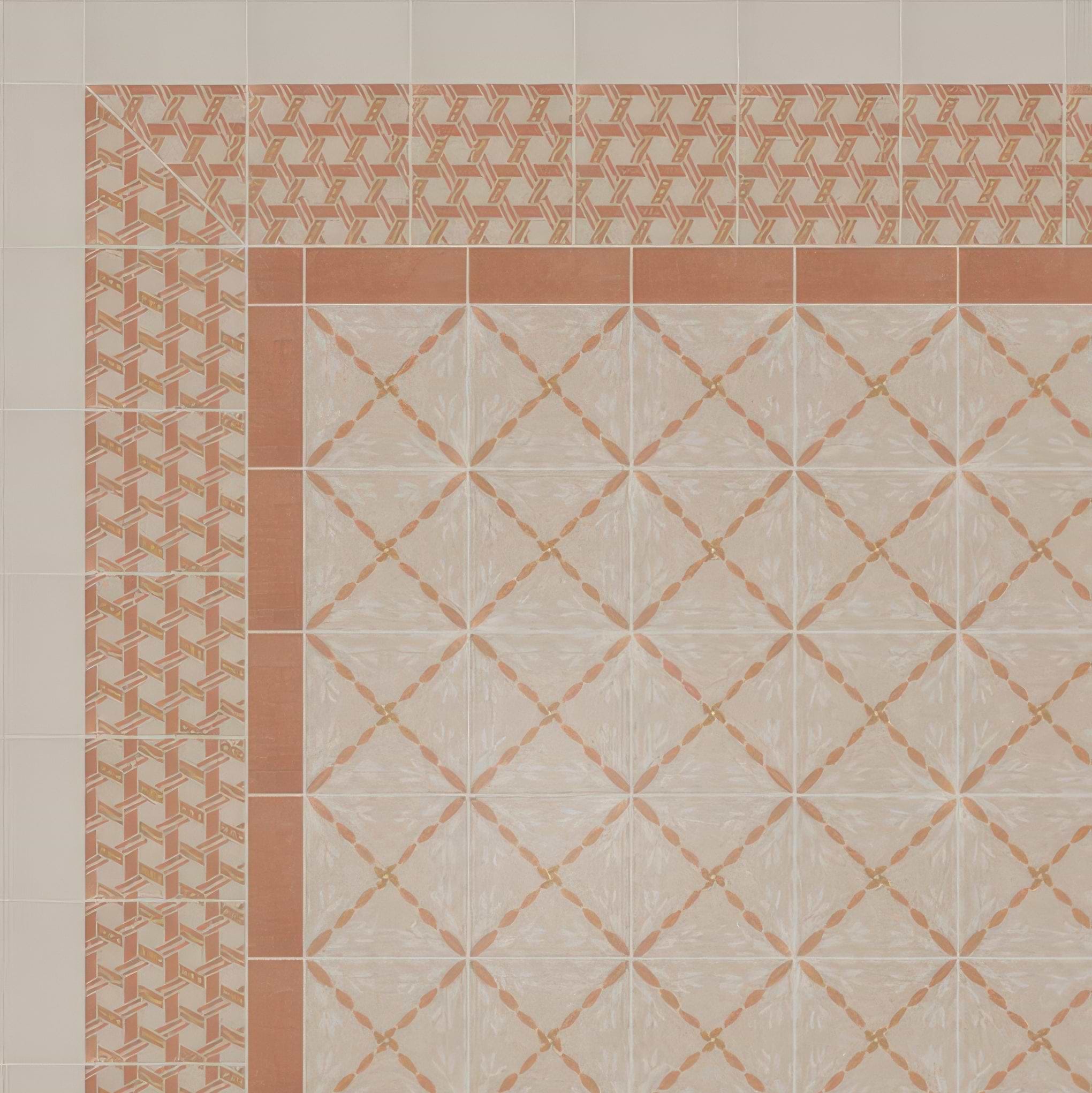 Adventuras Terracotta Field Porcelain By Hyperion Tiles