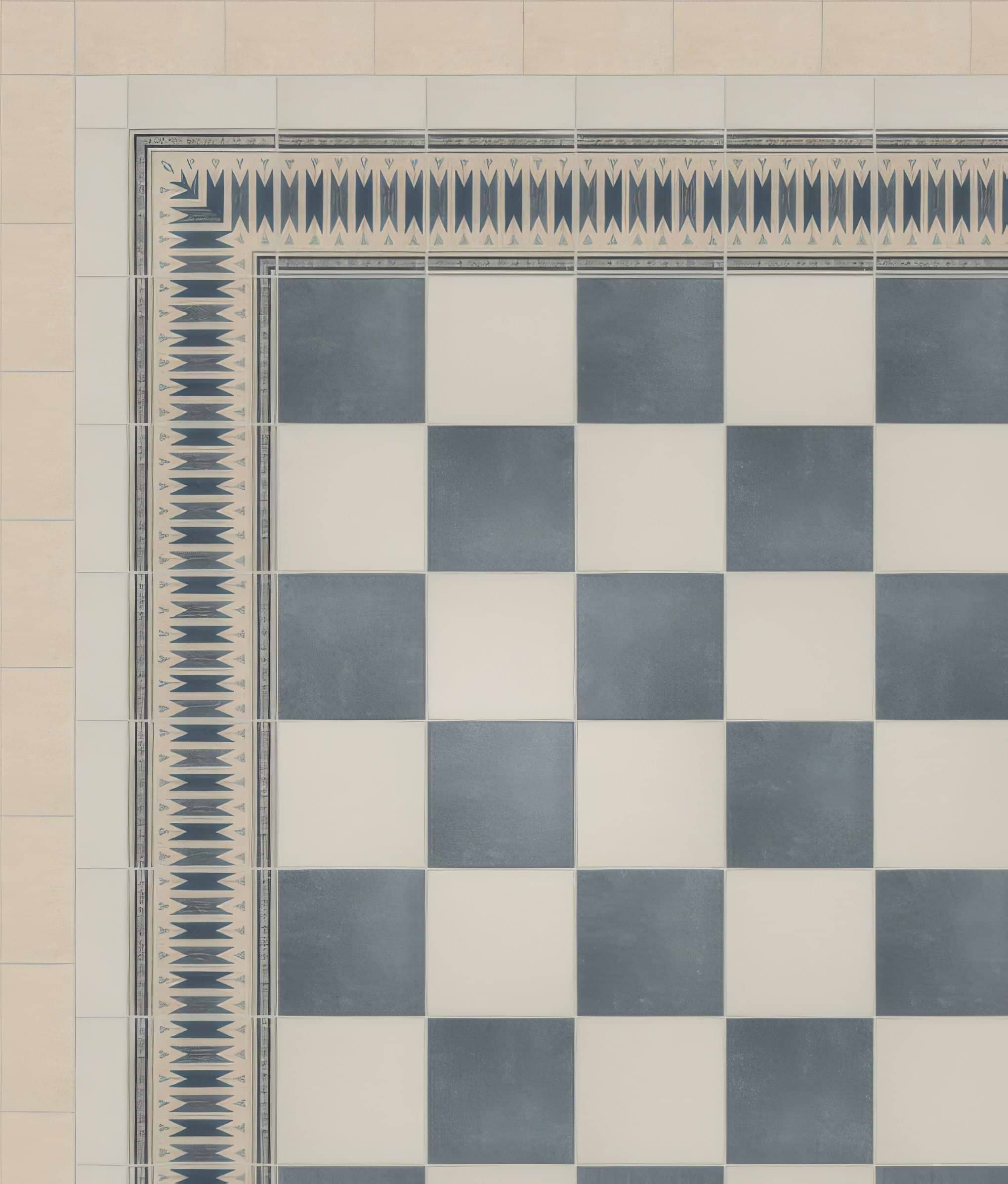 Adventuras Navy Field Porcelain By Hyperion Tiles