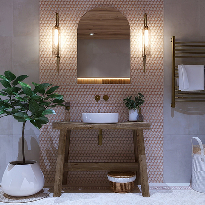Adventuras Malla Terracotta Porcelain By Hyperion Tiles