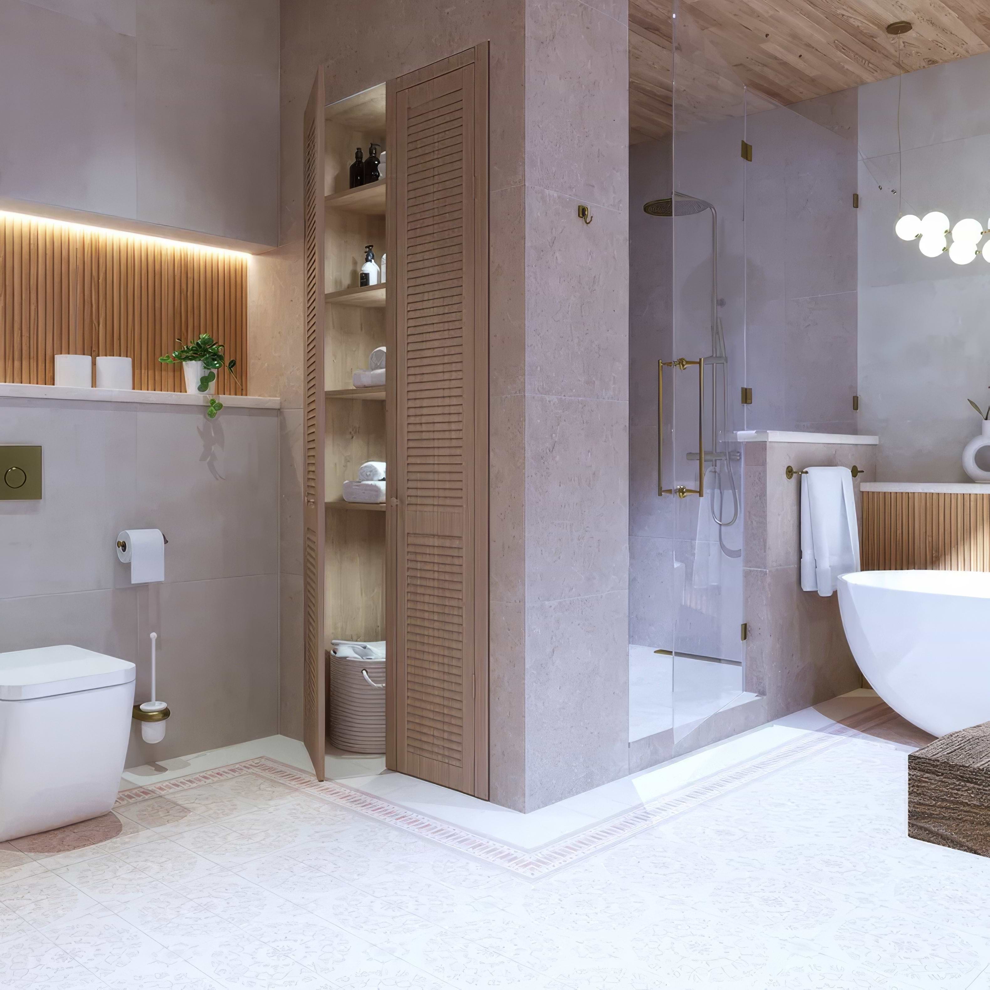Adventuras Ziggy Border Terracotta Porcelain | Hyperion Tiles