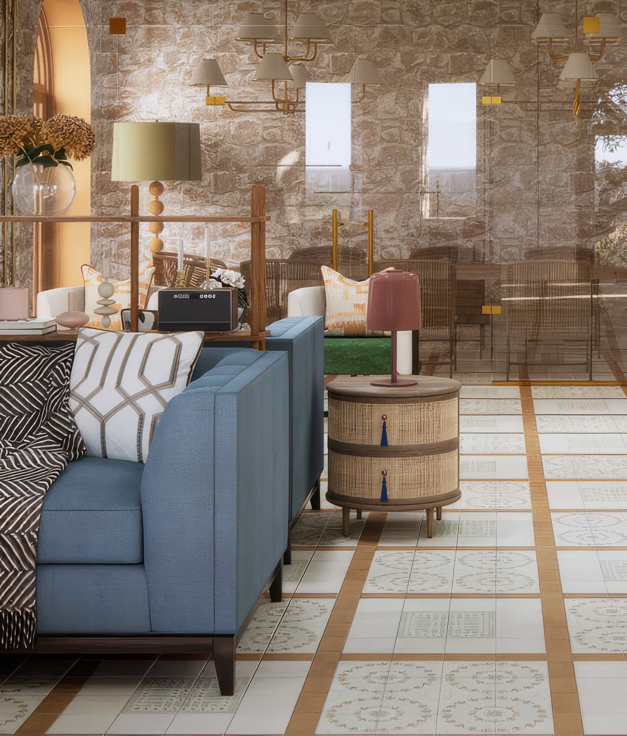 Adventuras Palma Olive Porcelain By Hyperion Tiles