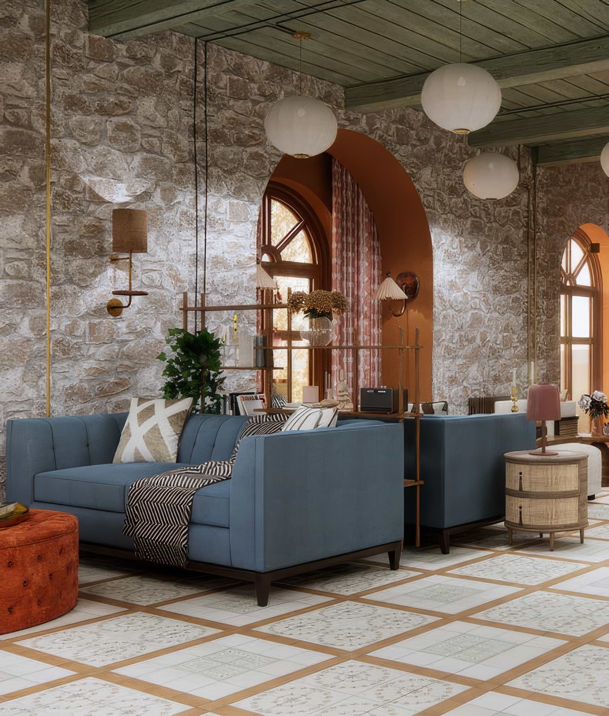 Adventuras Palma Olive Porcelain By Hyperion Tiles