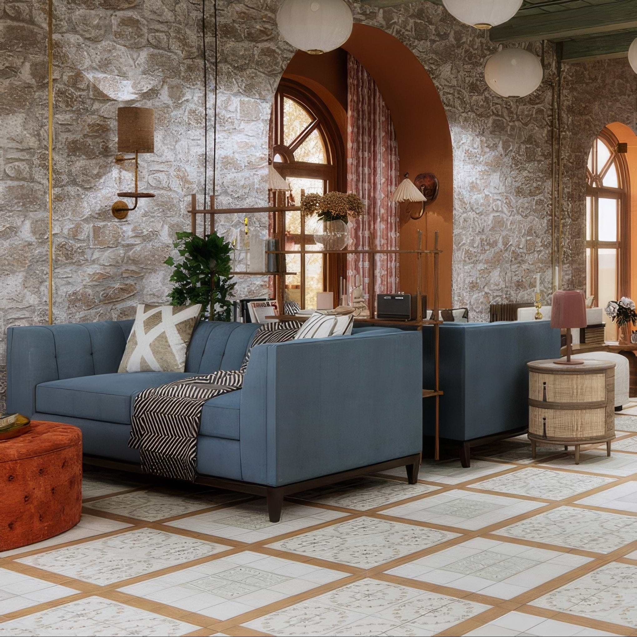 Adventuras Ecru Field Porcelain By Hyperion Tiles