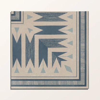 Adventuras Ziggy Corner Blue Porcelain | Hyperion Tiles
