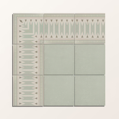 Adventuras Olive Field Porcelain By Hyperion Tiles