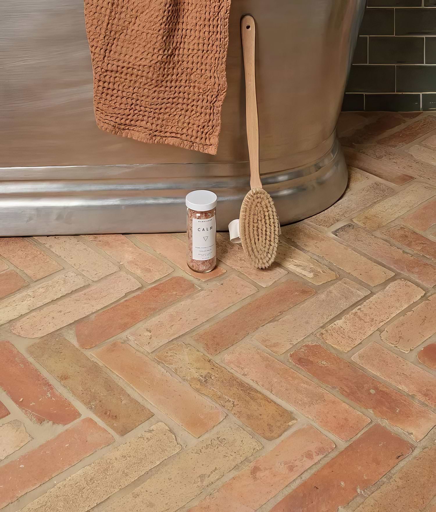 Recycled Pavers Terracotta Parquet Reclaimed - Hyperion Tiles