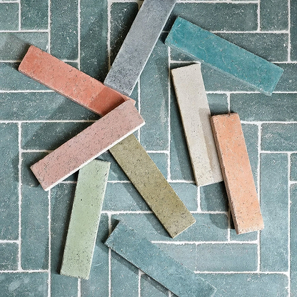 Reform Composite Stone Tumbled Emerald Green - Hyperion Tiles