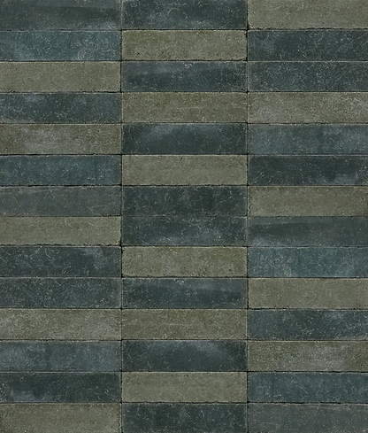 Reform Composite Stone Tumbled Leaf Green - Hyperion Tiles