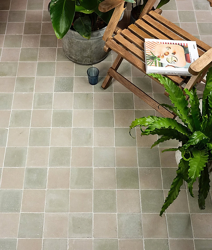 Reform Composite Stone Tumbled Mint - Hyperion Tiles
