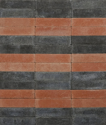 Reform Composite Stone Tumbled Nero - Hyperion Tiles