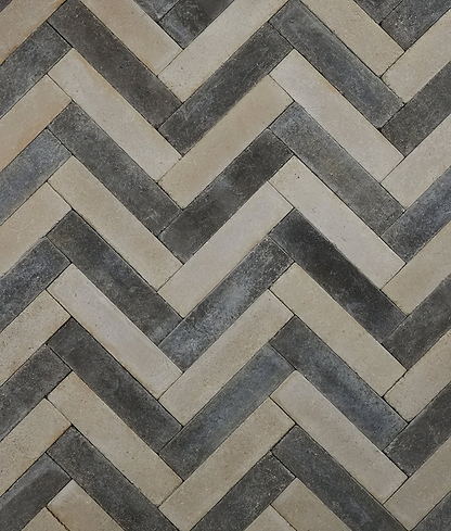 Reform Composite Stone Tumbled Nero - Hyperion Tiles