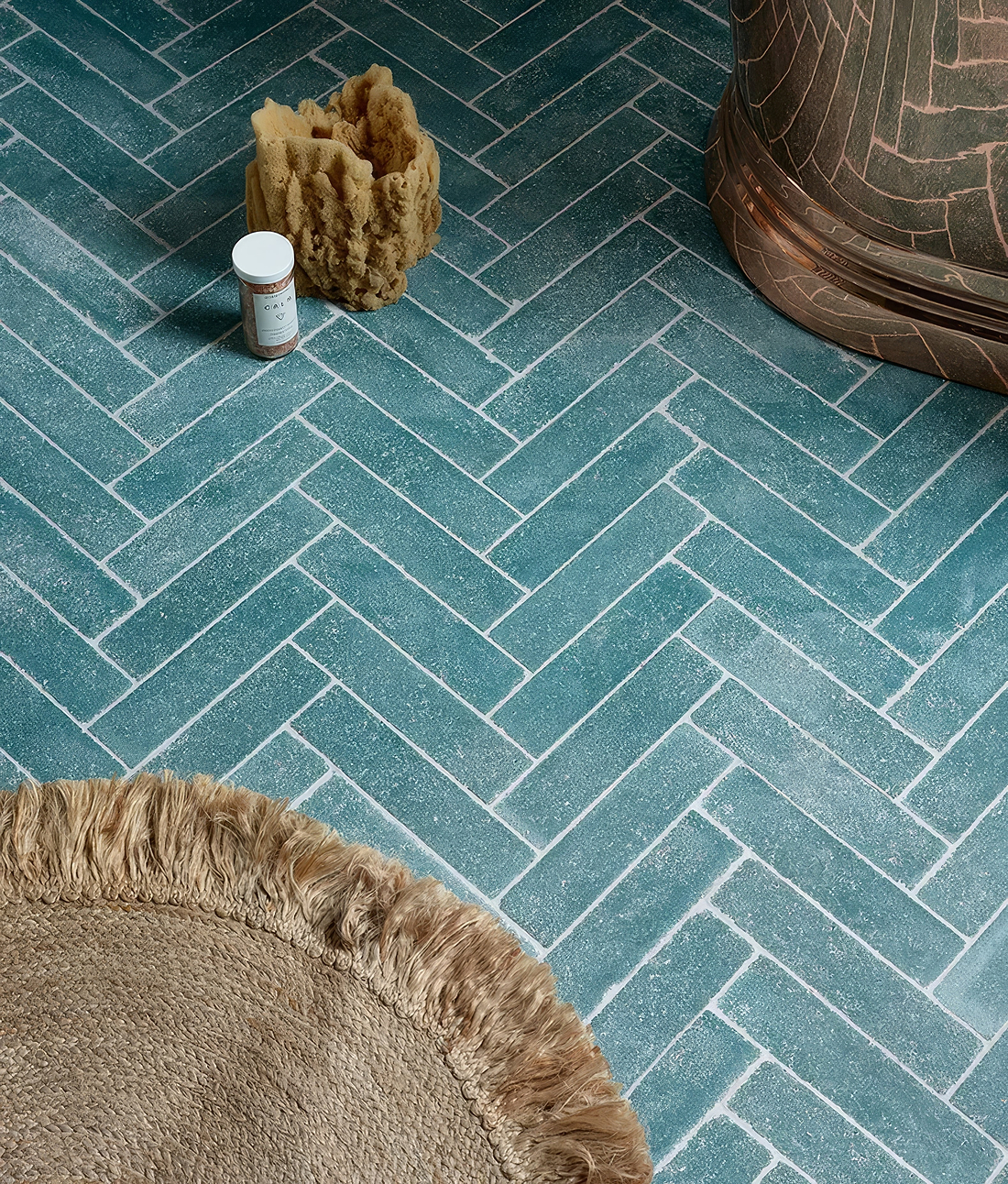 Reform Composite Stone Tumbled Aqua - Hyperion Tiles