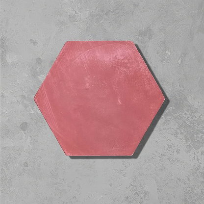 Rhubarb Hexagonal Tile - Hyperion Tiles