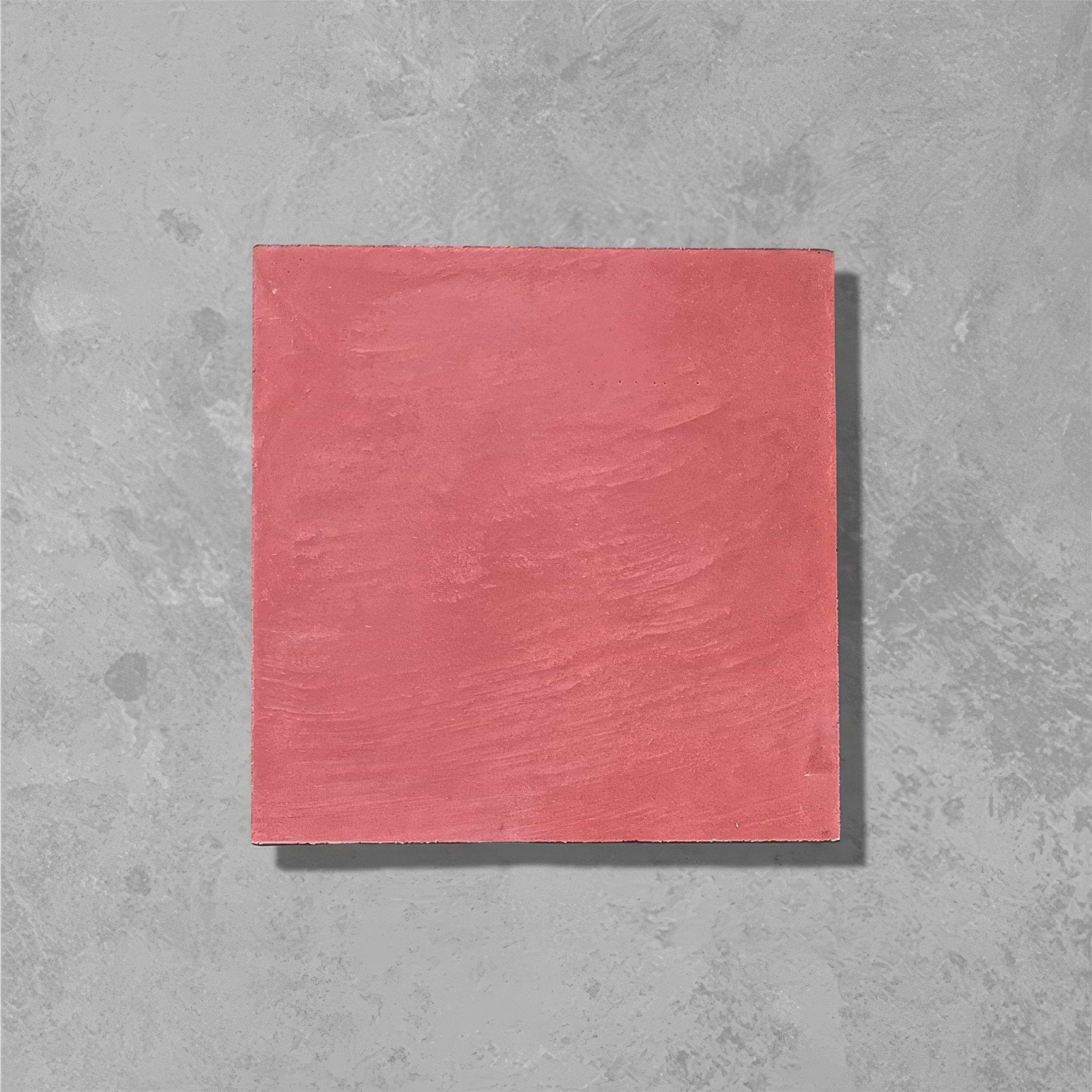 Rhubarb Square Tile - Hyperion Tiles