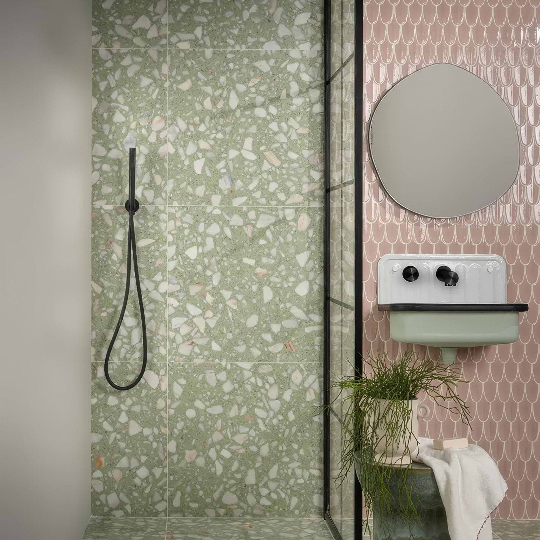 Rialto Terrazzo Laguna Honed - Hyperion Tiles