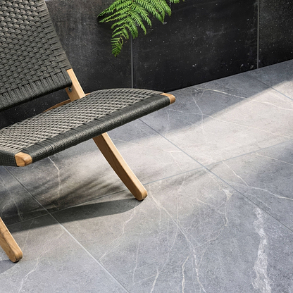Rimini Grey 60 x 60cm - Hyperion Tiles