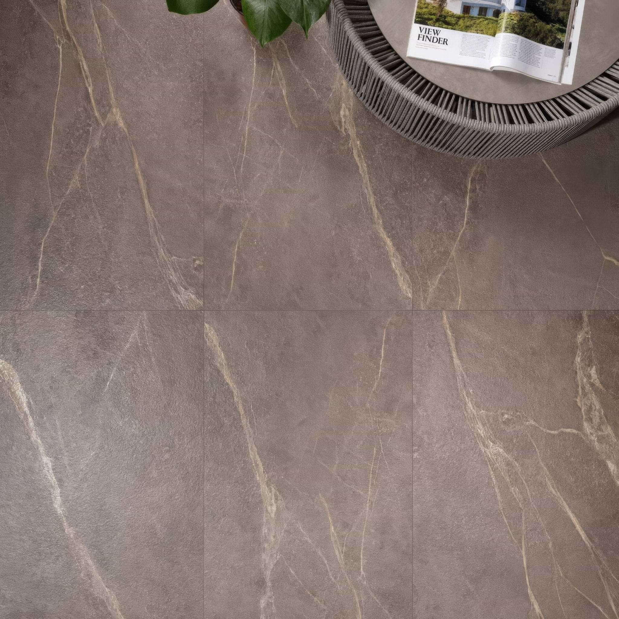 Rimini Taupe 60 x 60cm - Hyperion Tiles