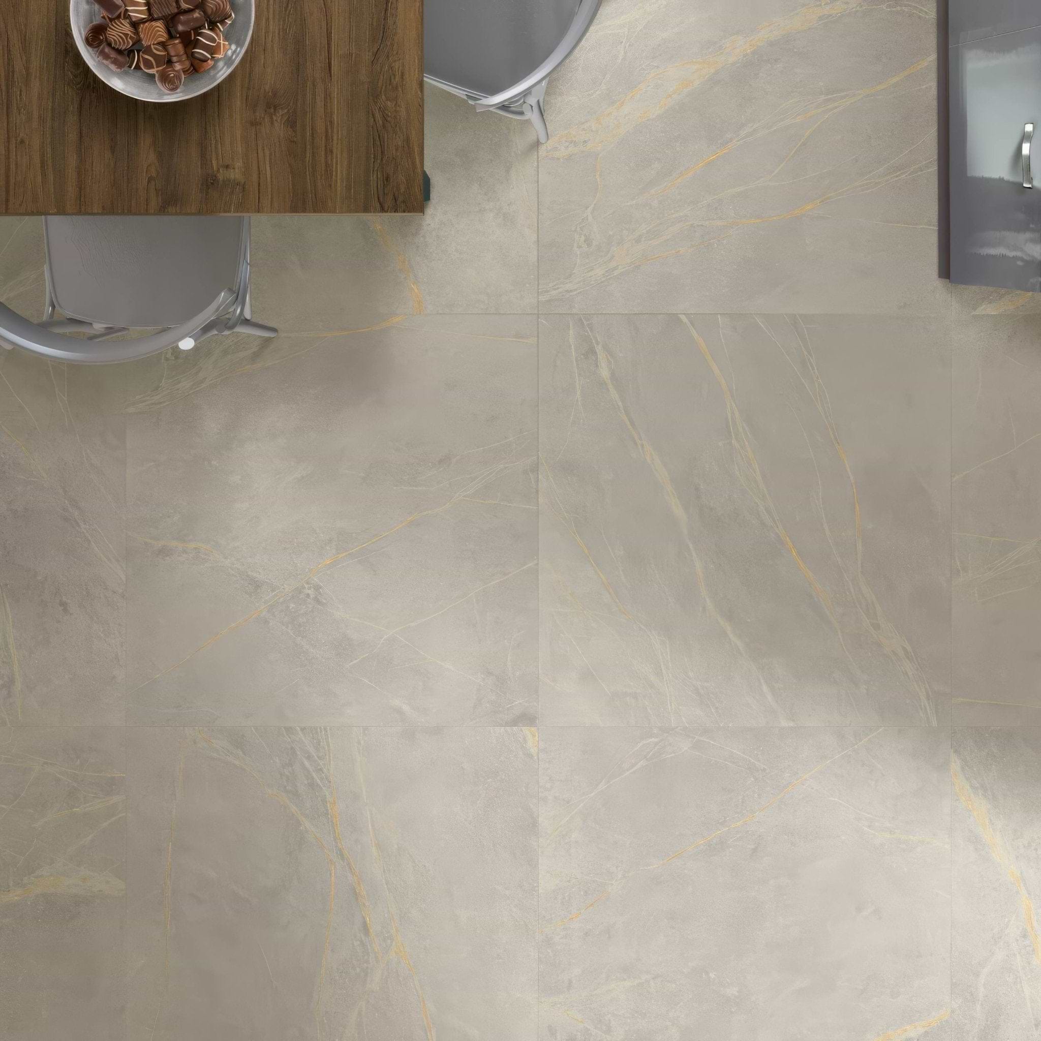 Rimini White 60 x 60cm - Hyperion Tiles
