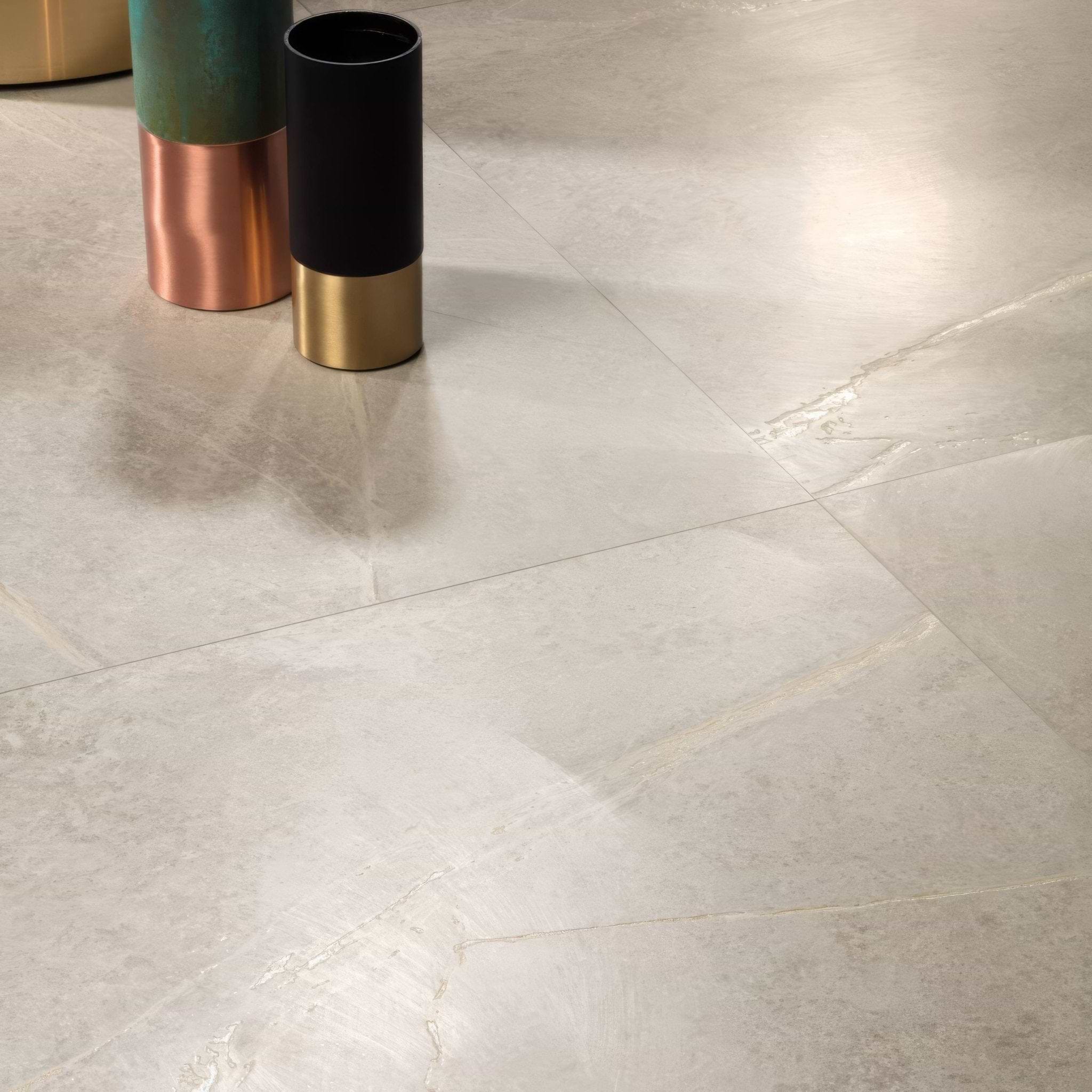 Rimini White 60 x 60cm - Hyperion Tiles