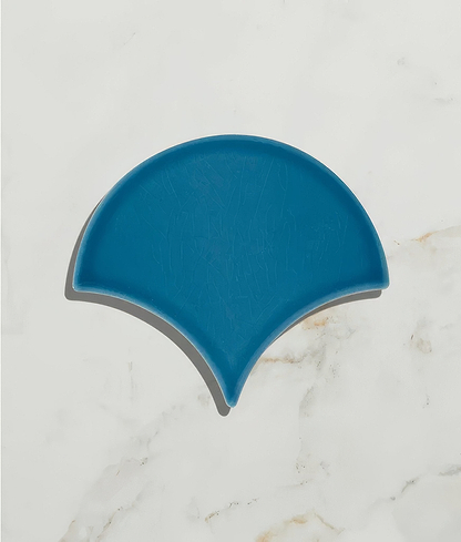 Riverlands Scales Ceramic Kingfisher - Hyperion Tiles