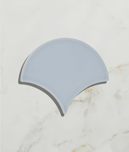 Riverlands Scales Ceramic Sky - Hyperion Tiles