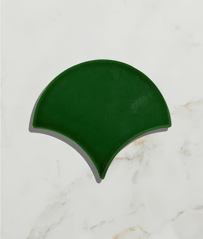 Riverlands Scales Ceramic Watercress - Hyperion Tiles