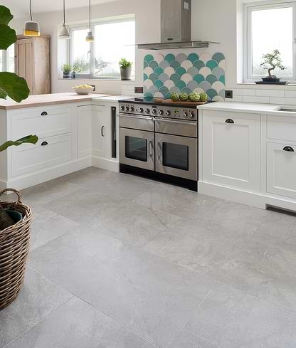 Riverside Porcelain Gris - Hyperion Tiles - Ca'Pietra