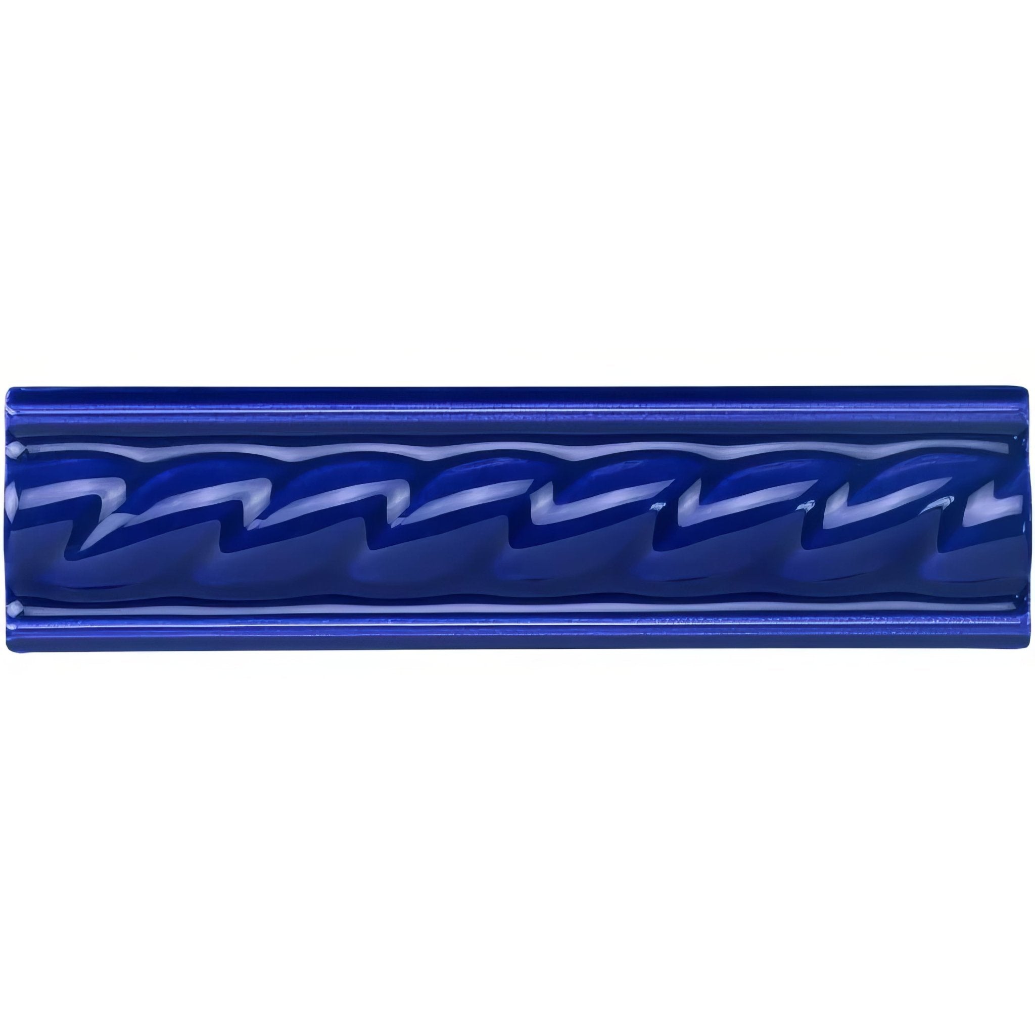 Royal Blue Rope Moulding - Hyperion Tiles